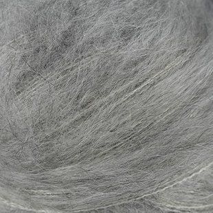Пряжа Kid Silk Nuance/Кід Сілк Ньюанс, сірий 45, Laines du Nord 6035 фото