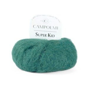 Пряжа Super Kid Mohair/Супер Кід Мохер, темно-смарагдовий 2469 Campolmi 5689 фото