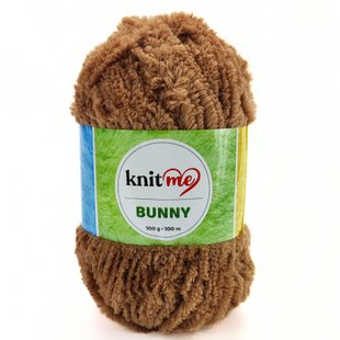 Пряжа Bunny/Банні, світло-коричневий 974, Knit Me 915 фото