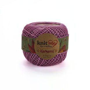 Пряжа Karnaval/Карнавал, орхідея 08369, Knit Me 718 фото