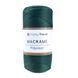 Macrame Yarn №4, black and green 2002/180, Hobby Trend