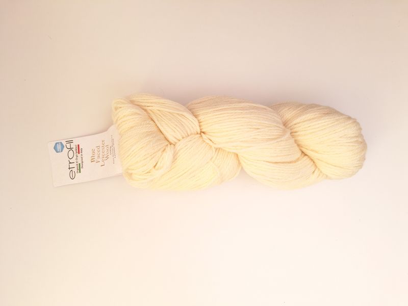 Пряжа Blue Faced Leicester Wool/Блю Фейс Лейстер Вул, вершковий Natural Undyed 71023 3900 фото