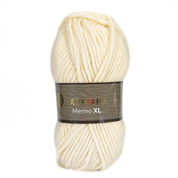 ПРЯЖА MERINO XL/МЕРИНО XL, сливочный NW002 2478 фото