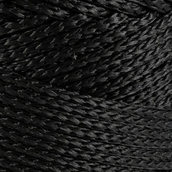 Пряжа Macrame №3/Макраме №3, черный 2001/270, Hobby Trend 5597 фото