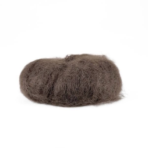 Пряжа Super Kid Mohair/Супер Кід Мохер, темно-коричневий 2471 Campolmi 5691 фото