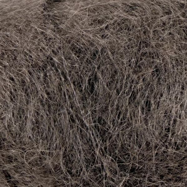 Пряжа Super Kid Mohair/Супер Кід Мохер, темно-коричневий 2471 Campolmi 5691 фото