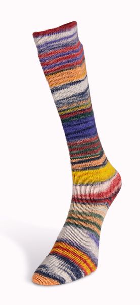 Пряжа Eclectic Sock/Еклектік Сок, мультіколор 02, Laines du Nord 3902 фото