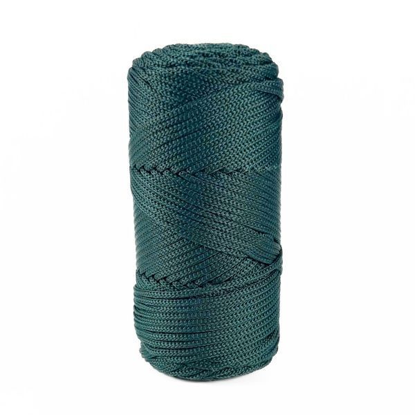 Пряжа Macrame XL/Макраме XL, чорно-зелений 2003/180, Hobby Trend 5548 фото
