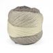 Poema Glitter Yarn,milky beige taupe 100, Laines du Nord