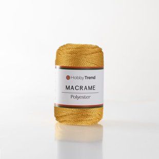Пряжа Macrame №3/Макраме №3, соняшник 2001/049, Hobby Trend 5893 фото