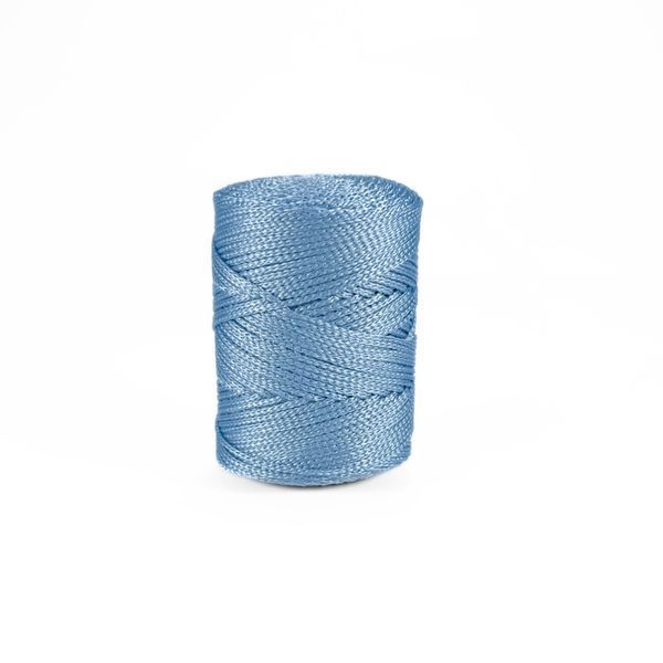 Пряжа Macrame №3/Макраме №3, світло-блакитний 2001/220, Hobby Trend 5600 фото
