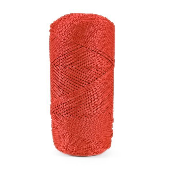 Macrame Yarn №4, red 2002/100, Hobby Trend