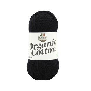 Пряжа Organic Cotton/Органік Коттон, чорний 79215, Etrofil 5898 фото