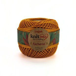 Пряжа Karnaval/Карнавал, медовий 00071, Knit Me 709 фото