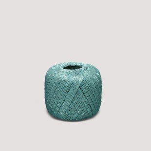Elvis Yarn, light blue-turquoise-lavender-green (holographic sequins) 0439, Sesia