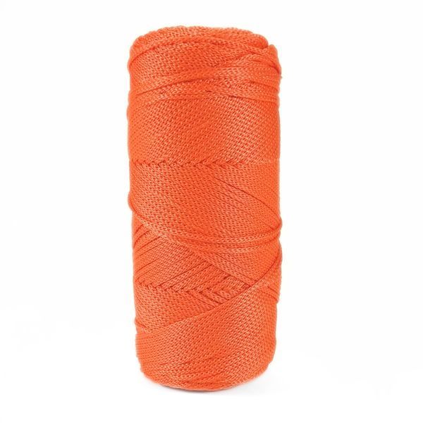 Пряжа Macrame №4/Макраме №4, помаранчевий 2002/120, Hobby Trend 5505 фото