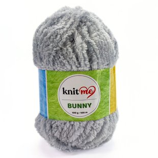 Пряжа Bunny/Банні, блакитна крига 977, Knit Me 925 фото