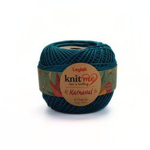 Пряжа Karnaval/Карнавал, світло-смарагдовий 04111, Knit Me 728 фото