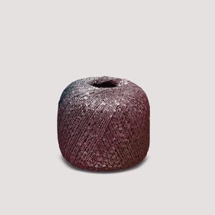 Elvis Yarn, copper-burgundy-turquoise (holographic sequins) 0908, Sesia