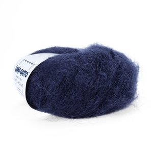 Пряжа Wool Mohair/Вул Мохер, темно-синій 6035, Lana Gatto 4006 фото