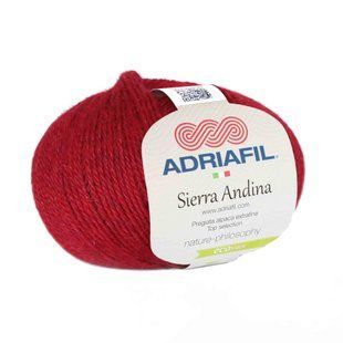 Sierra Andina Yarn, red 38, Adriafil