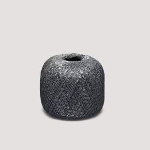Elvis Yarn, grey-blue-sea wave (holographic sequins) 5915, Sesia