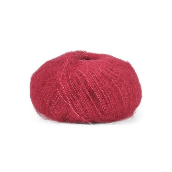 Пряжа Silk Mohair/Сілк Мохер, бордовий 6026, Lana Gatto 5254 фото