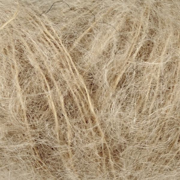 Пряжа Super Kid Mohair/Супер Кід Мохер, золотистий бежевий 2421 Campolmi 5653 фото