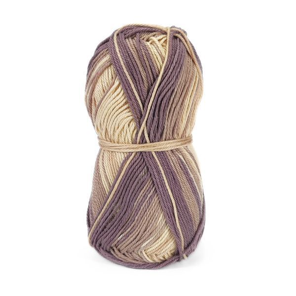 Пряжа Cotton Queen Multi Jacquard/Коттон Квін мульті жакард, кава з молоком мультиколор 10455, Performance 4669 фото