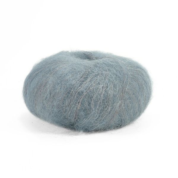 Пряжа Mohair Royal/Мохер Роял, сіро-сизий 05521, Lana Gatto 3766 фото