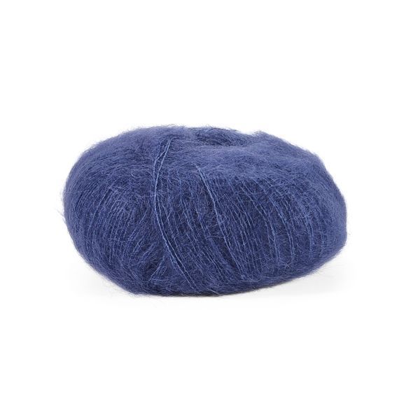 Пряжа Silk Mohair/Сілк Мохер, темно-синій 6035, Lana Gatto 5256 фото