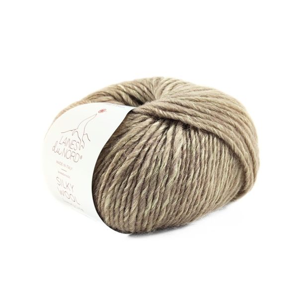 Пряжа Silky Wool/Силки Вул, ракушка 2, Laines du Nord 2400 фото