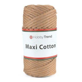 Пряжа Maxi Cotton/Максі Котон, карамель 1005/032, Hobby Trend 5937 фото