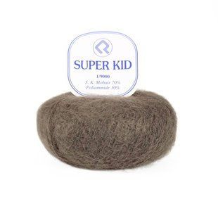 Пряжа Super Kid Mohair/Супер Кид Мохер, коричневый 2424 Campolmi 5656 фото