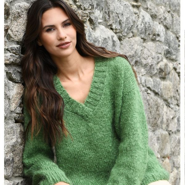 Пряжа Wool Mohair/Вул Мохер, бірюзовий 9375, Lana Gatto 4012 фото