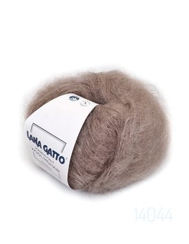 Пряжа Wool Mohair/Вул Мохер, тауп 14044, Lana Gatto 4013 фото