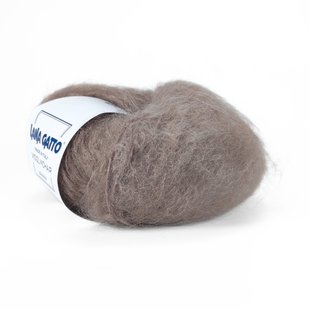 Пряжа Wool Mohair/Вул Мохер, тауп 14044, Lana Gatto 4013 фото