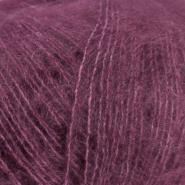 Пряжа Silk Mohair/Сілк Мохер, темно-бордовий 7261, Lana Gatto 5258 фото