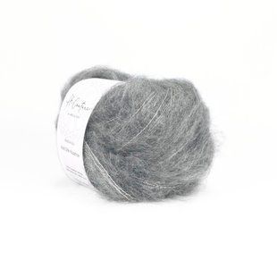 Пряжа Kid Silk Nuance/Кід Сілк Ньюанс, сірий  меланж47, Laines du Nord 6037 фото