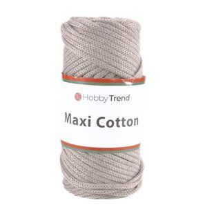 Пряжа Maxi Cotton/Максі Котон, тауп 1005/040, Hobby Trend 5939 фото