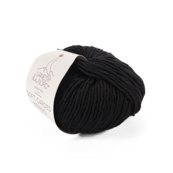 Пряжа Soft Carded Merino/Софт Кардед Меріно, чорний 10, Laines du Nord 2153 фото