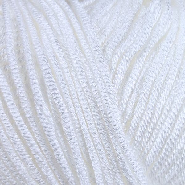 Пряжа Sugar/Шугар, білий 07647, Lana Gatto 4558 фото