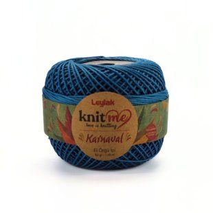 Пряжа Karnaval/Карнавал, сіро-блакитний 00094, Knit Me 738 фото