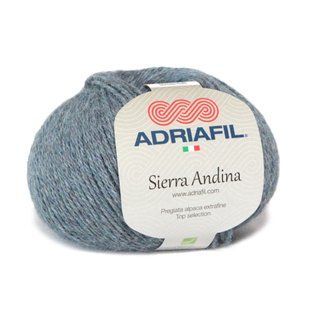 Sierra Andina Yarn, grey-blue 93, Adriafil