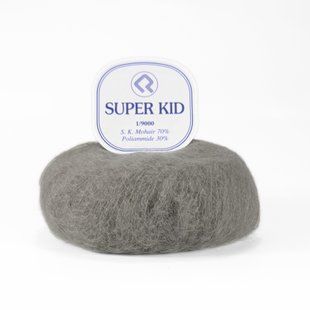 Пряжа Super Kid Mohair/Супер Кід Мохер, сірий 2431 Campolmi 5660 фото