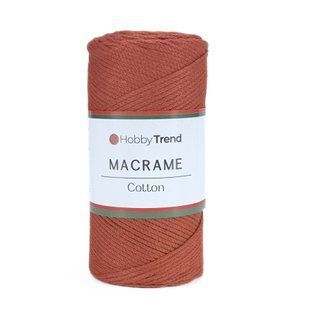 Пряжа Cotton Macrame/Котон Макраме, кориця 1001/118, Hobby Trend 5619 фото