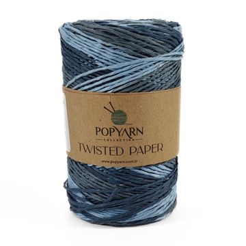 Пряжа Twisted Paper Degrade Popyarn