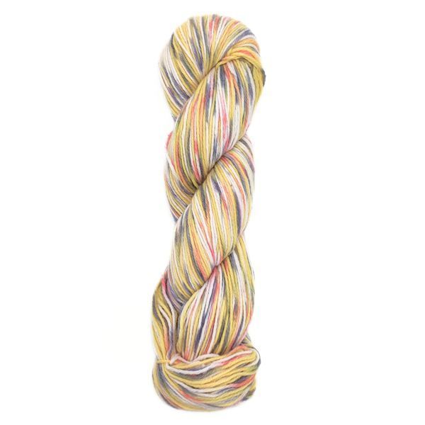 Пряжа Baby Cashmere/Бебі Кашемір, жовтий-рожевий-білий-сірий ВС013, Etrofil 180 фото