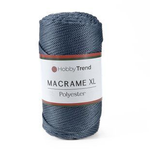 Macrame Macrame XL, grey-blue 2003/236, Hobby Trend