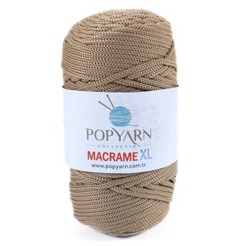 ПРЯЖА MACRAME XL/МАКРАМЕ XL, бежевий В-412 1350 фото